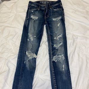 Jegging crop jeans